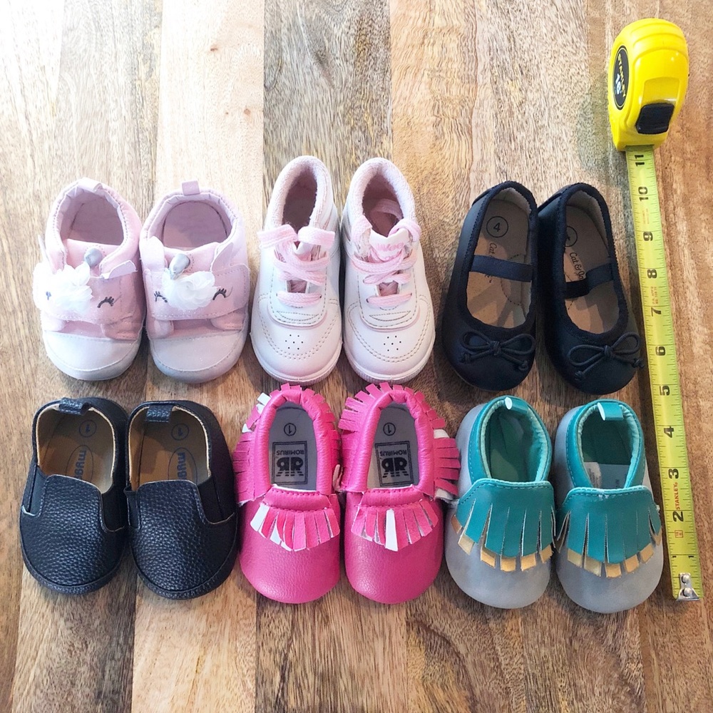 Lot of Size 1 Baby / Infant Shoes
